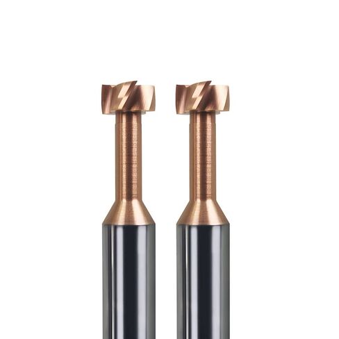 1pcs 4 Flutes T Slot End Mill Cutter 6mm 8mm Shank Integral Tungsten Steel HRC55 Milling CNC Grooving Knife Carbide Router Bits in Saudi Arabia