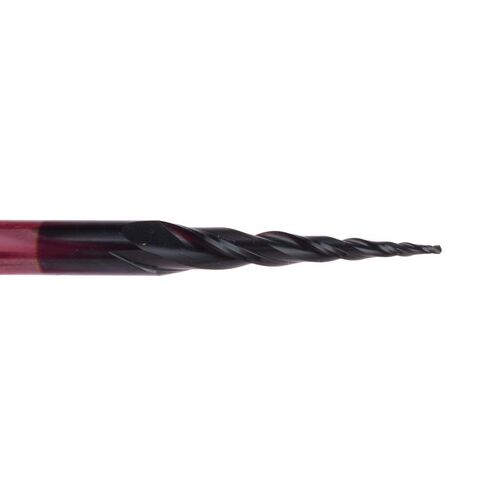 2pcs 2-Flute Tapered Ball Nose End Mills Tungsten Carbide Cutter R0.5D630.575L2F Solid 6mm CNC Taper Wood Metal Milling in Saudi Arabia