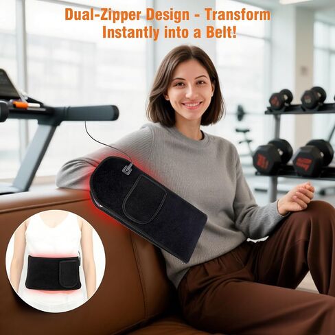 العلاج بالضوء الأحمر لليدين، قفاز العلاج بالضوء لمعصم إصبع الذراع، العلاج بالأشعة تحت الحمراء والعلاج بالضوء الأحمر للجسم، حزام مزدوج الطول الموجي 150 مصباح LED in Kuwait