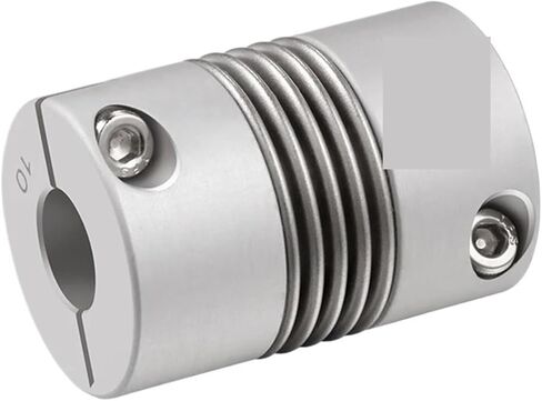 Shaft Couplings D16XL27mm D1 D2 4/5/6/6.35/7/8mm Aluminum Alloy(2.5X2.5) in Saudi Arabia