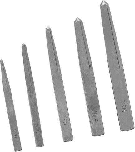 CHICIRIS Screw Remover Sturdy ScrewFastener Extractor Tool for Damaged Screws and Bolts Great for Home Repairs and Professional Electricians Carbon Steel 5pcs in Saudi Arabia