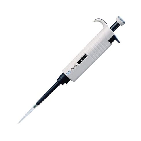 SCILOGEX MicroPette Single-Channel Pipettor - 0.1-2.5 µL Adjustable Volume - High Precision Ergonomic Micropipette, Lightweight Design with Easy-to-Read Display (2 Pack) in Kuwait