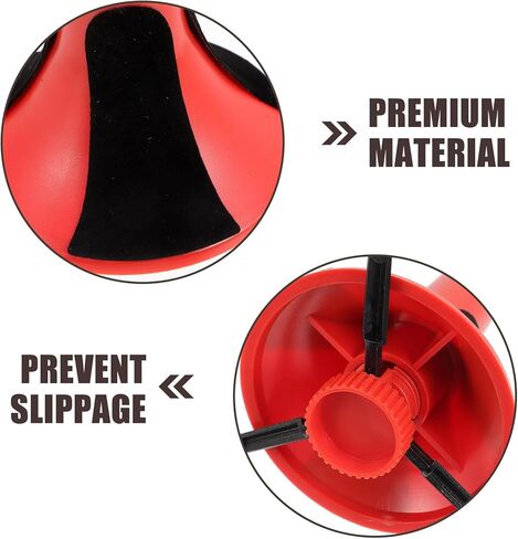 حامل كلارينيت محمول أحمر قابل للطي من Veemoon، حامل ثلاثي الأرجل، دعامة مزمار، ملحقات دعم أداة الرياح للسفر والتمرين in Kuwait