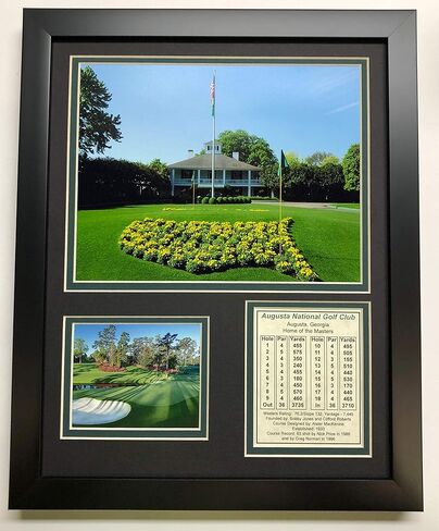 صورة مزدوجة غير لامعة مقاس 12 بوصة × 15 بوصة من Legends Never Die Augusta National Golf Course Clubhouse in Saudi Arabia