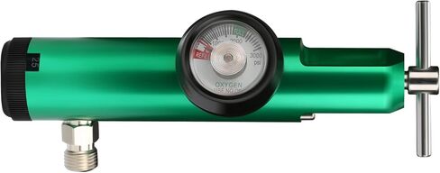 قياس 0-25LPM O2 منظم الأكسجين الصغير يناسب مقياس CGA-870، بدون موصل دوار لأنابيب الأكسجين in Kuwait