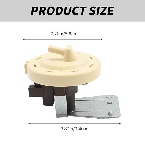 VIKKSAER 6601ER1006S 6601ER1006E مفتاح ضغط مستشعر مستوى المياه في الغسالة، بديل لـ LG & Ken-More، يستبدل 6601ER1006G، 6601ER1006A 6600FA1704R، 6601ER1006H، 6601ER1006W in Saudi Arabia