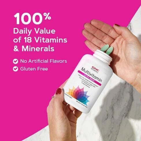 GNC Women's Ultra Mega Multivitamin | Supports Overall Health and Wellness in Women | Clinically Proven to Make You Feel Better | Timed-Release | 90 Count in Saudi Arabia