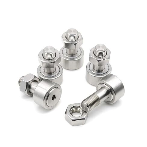 KR12 CF4 M4x12x20mm المسار محمل ذو بكرات إبرية تحمل مسمار نوع كام أتباع محامل الأسطوانة منحنى محامل 1 قطعة A in Kuwait
