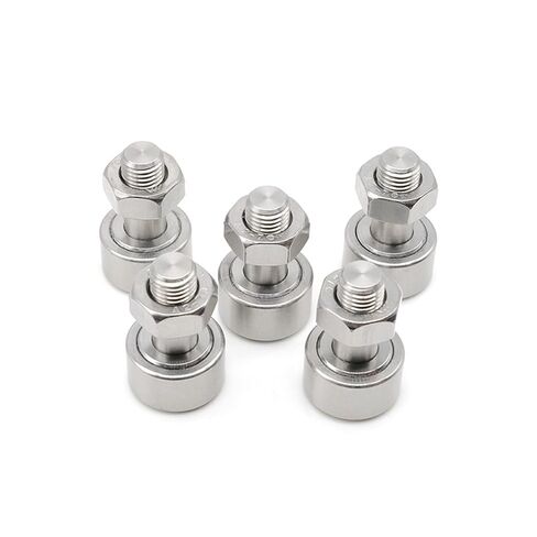 KR12 CF4 M4x12x20mm المسار محمل ذو بكرات إبرية تحمل مسمار نوع كام أتباع محامل الأسطوانة منحنى محامل 1 قطعة A in Kuwait
