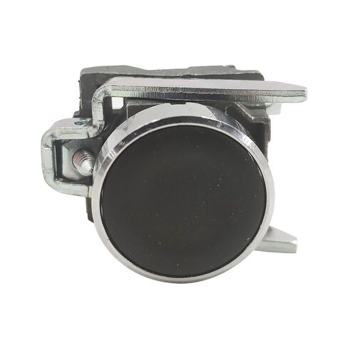 XB4BA21 Push Button Metal XB4 22mm Black Spring Return unmarked 1NO XB4-BA21 New in Saudi Arabia
