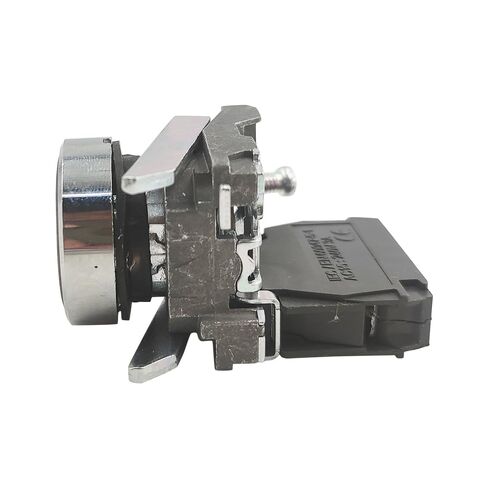 XB4BA21 Push Button Metal XB4 22mm Black Spring Return unmarked 1NO XB4-BA21 New in Saudi Arabia
