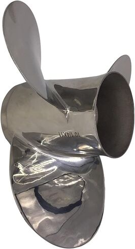 Boat Propeller 10 1/4x12 Fit for Suzuki Outboard DF25-30 4 Stroke 3 Blades Stainless Steel Prop SS 10 Tooth Propel RH OEM NO: 99105-00600-12P 10.25x12 in Saudi Arabia