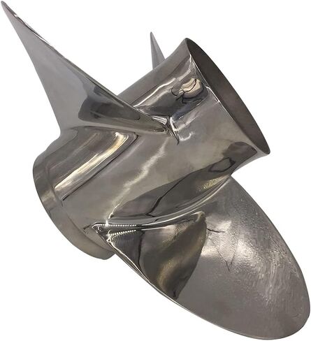 Boat Propeller 10 1/4x12 Fit for Suzuki Outboard DF25-30 4 Stroke 3 Blades Stainless Steel Prop SS 10 Tooth Propel RH OEM NO: 99105-00600-12P 10.25x12 in Saudi Arabia