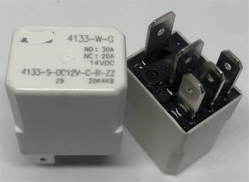 4133-S-DC12V-C-R-ZZ 4133-W-G 4133-S-DC24V-C-R-ZZ (V6-1C-12V/24V-30A/20A) Relay 5pins 1Pcs (Size : 4133-S-DC12V-C-R-ZZ) in Saudi Arabia