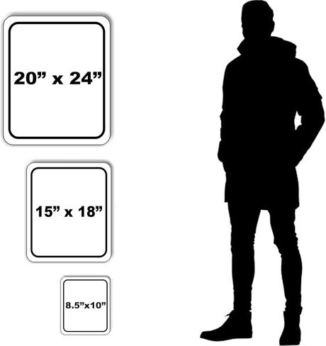 No Loud Music classic Aluminum Composite Sign 8.5''x10'' in Kuwait