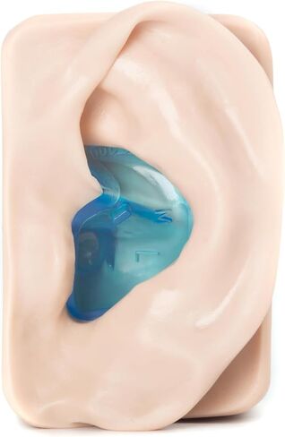 حزمة كومبو من Doc's Proplugs - للأطفال (من سن 0 إلى 5 سنوات) - بدون فتحات تهوية - باللون الأزرق - تتضمن حافظة | 4 مقاسات في عبوة واحدة | سدادات أذن قابلة لإعادة الاستخدام للاستحمام والسباحة والمزيد | كتل الماء والضوضاء | صنع في الولايات المتحدة الأمريكية in Kuwait