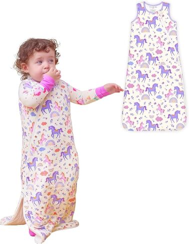 Rayon Made from bamboo viscose Sleep Sacks 0-36 Months 1.0 Tog Soft Toddler Sleeping Sack for newborn Babies 2-Way Zipper in Saudi Arabia