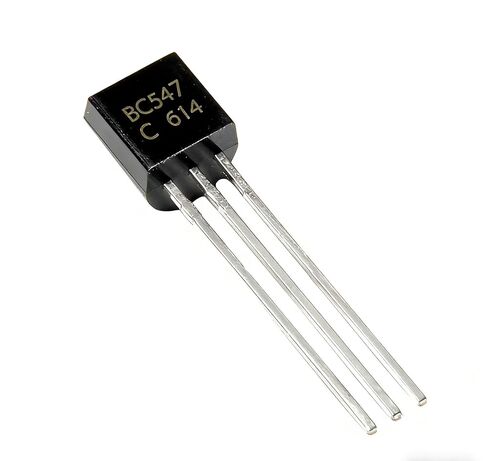50PCS BC547 NPN Transistor TO-92 Package General Purpose Small Signal Amplifier Switching Transistor for DIY Electronics Repair and Circuit Projects in Saudi Arabia