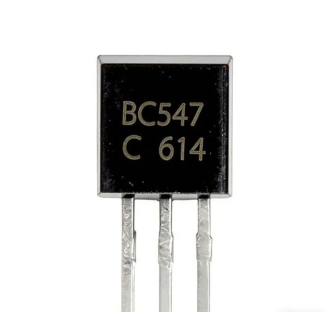 50PCS BC547 NPN Transistor TO-92 Package General Purpose Small Signal Amplifier Switching Transistor for DIY Electronics Repair and Circuit Projects in Saudi Arabia