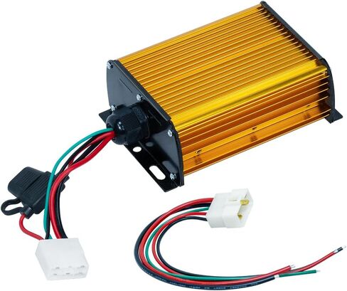 DC-DC 96V 84V 72V 60V 48V 36V to 12V 30A 360W Step Down Converter Voltage Reducer Regulator with Fuse for Golf Carts, Headlights, Taillights, Solar Panels and Radios in Kuwait