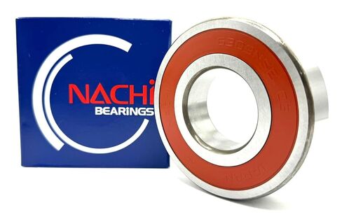 NACHI 6309 2NSE9 C3 محمل كروي، مطاط مختوم 6309 2RS 45X100X25 MM in Saudi Arabia