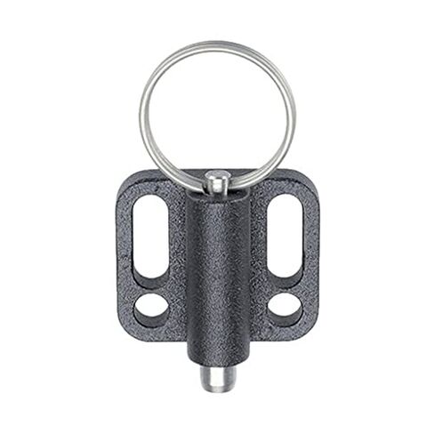 22110.0310 Locking Bolt, with Screw-On Flange, Horizontal/with Pull Ring, Without Locking | d1=10 mm | 22110.0310 in Kuwait