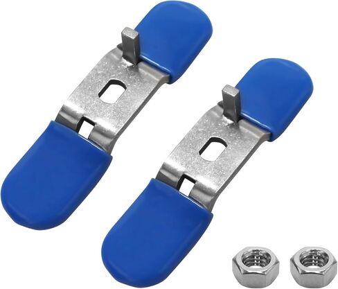 استبدال مقبض صمام الكرة 3/4 بوصة لـ Zurn Wilkins RK34-BVHD، قطعتان من استبدال مقبض رافعة الصمام 3/4 بوصة، مقبض صمام مياه من الفولاذ المقاوم للصدأ، أزرق in Kuwait