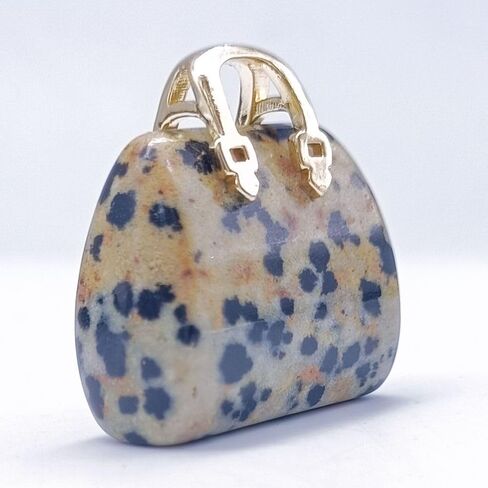 Handbag Pendant Natural Mini Crystal Bag Reiki Energy Heal the Mind Carved Home Decoration Healing Crystal(6) in Saudi Arabia