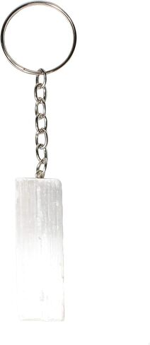 Keychain Natural Raw Stone - Crystal Healing Keychains - Healing Crystals - Reiki Chakra Healing in Kuwait