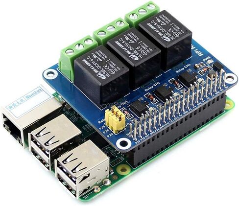 Pi Expansion Board Power Relay Board Module Kit for Raspberry Pi 5/4B/3B/Zero/Zero W/Zero 2W/Pico/Pico W/Pico WH,Remote Control Make Home Appliances Intelligent @XYGStudy in Saudi Arabia