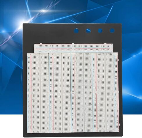 BORDSTRACT ZY-208 3220 Connection Point Solderless Breadboard, Circuit Test Board Reusable Jumper Power Module Precision Potentiometer Ideal for Prototyping and Classroom Projects in Saudi Arabia