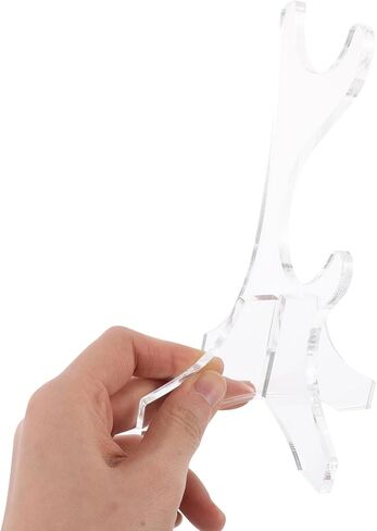 حامل فلوت من الأكريليك من SUPVOX زوج واحد من حامل الكلارينيت العمودي رف عرض سطح المكتب لمسجل السوبرانو لتخزين الآلات الموسيقية الهندية in Kuwait