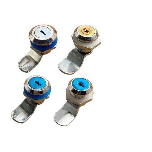 مفتاح عالمي صندوق عداد كهربائي قفل خزانة ملفات حديد صغير مستدير MS403 النحاس الأساسية 1 قطعة in Kuwait