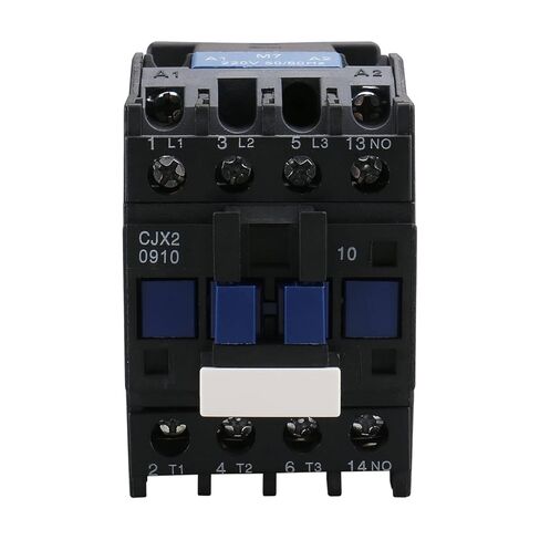 Baomain AC Contactor مع Interlock CJX2-0910 110VAC 18A 6KV 50/60 هرتز 660V 3 المرحلة 3-القطب 1NO عادة مفتوحة DIN السكك الحديدية جبل حزمة من 2 in Kuwait