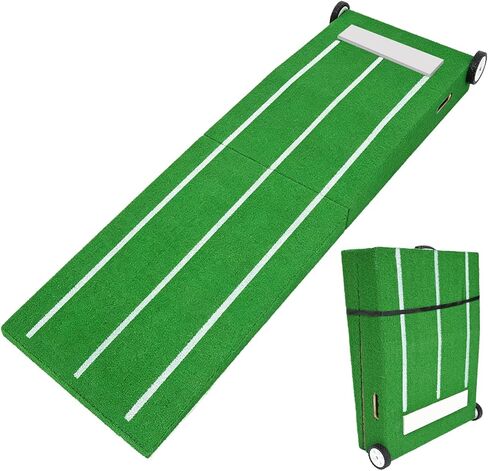 Baseball Pitching Mound with Stride Lines, Portable Pitchers Mound with Pitching Rubber and Anti-Fade Turf - 80 x 28 x 6 Inches in Kuwait