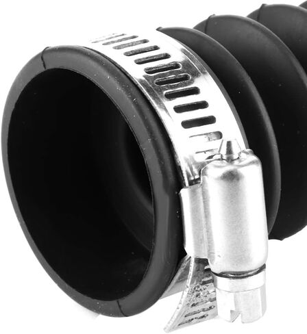 Outboard Motor Bellows Kit, Shift Cable Boot Cover Replacement 74639A2 74639Q02 18 2753 2, with Marine Grade Stainless Steel Clamps, for Mercruiser Bravo R Mr 1 in Saudi Arabia