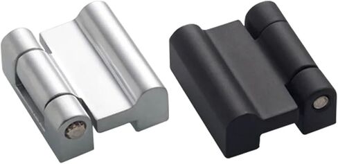 سبائك الزنك الصفائح المعدنية باب خزانة مفصلات صغيرة 1 قطعة (أسود) in Kuwait