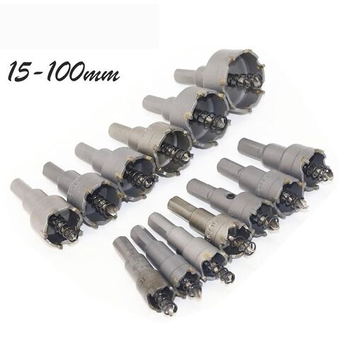 Core Drill Bit Carbide Steel 15-100mm Hole Saw Cutter Bit for Stainless Steel Plate Iron Metal Cutting Drilling Power Tools 1Pcs (Size : 24mm) in Saudi Arabia