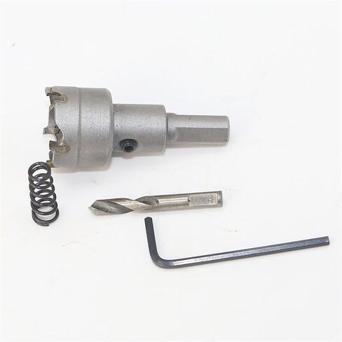 Core Drill Bit Carbide Steel 15-100mm Hole Saw Cutter Bit for Stainless Steel Plate Iron Metal Cutting Drilling Power Tools 1Pcs (Size : 24mm) in Saudi Arabia