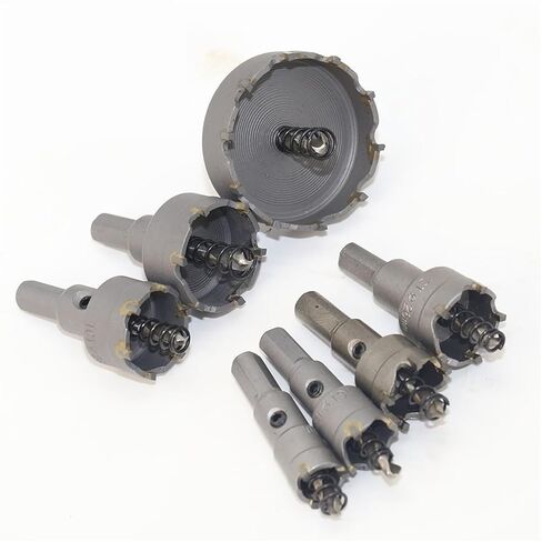 Core Drill Bit Carbide Steel 15-100mm Hole Saw Cutter Bit for Stainless Steel Plate Iron Metal Cutting Drilling Power Tools 1Pcs (Size : 24mm) in Saudi Arabia