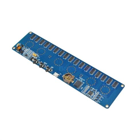 DC 12V STM8S005 Control IN14 Tube Digital LED Clock Lamp Clock Chip IC Micro USB Interface Clock Board Module DIY in Saudi Arabia