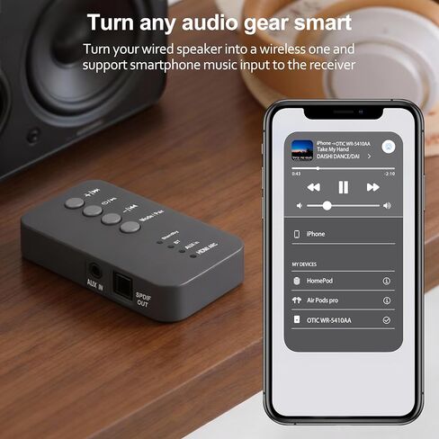 جهاز كاريوكي محمول OTIC AI، ميكروفونات كاريوكي متعددة الوظائف ومحول متعدد الاقتران، ميزة إزالة الصوت التلقائي/الغناء على طول؛ يدعم الغناء في المنزل/الخارج/السيارة للحفلات والتخييم والسفر in Kuwait
