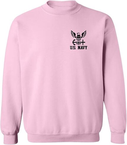 zerogravitee U.S. Navy Anchor Left Chest Crewneck Sweatshirt in Saudi Arabia