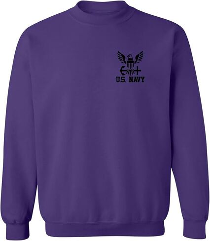 zerogravitee U.S. Navy Anchor Left Chest Crewneck Sweatshirt in Saudi Arabia
