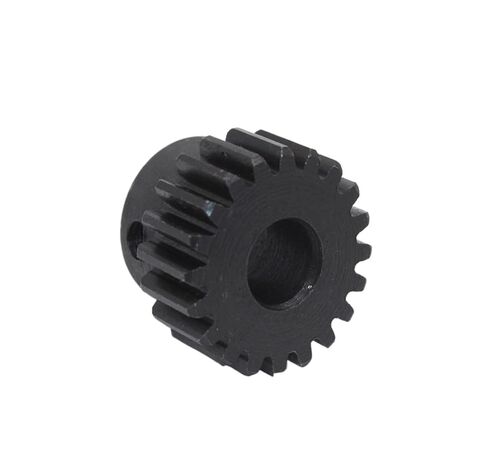 Steel Heavy Duty Motor Pinion Gear M1 Module Steel Gear 20T Teeth Metal Alloy Model Spindle 5mm/6mm/8mm/10mm Hole Transmission Pinion(10mm) in Saudi Arabia