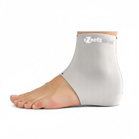 Bont eZeefit Ankle Booties - Skins Grey - Blister Protection and Skate Support - Suitable for All Active Sports (M) in Saudi Arabia