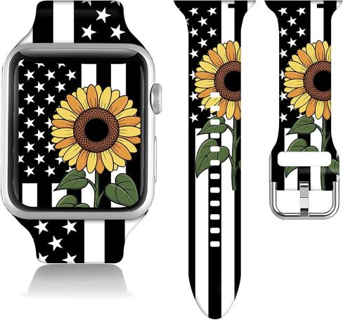 Compatible with Watch Bands for Women Men 38/40/41/42/44/45/46/49mm, Silicone Sport Replacement Wristband Strap for IWatch Series 11 10 9 Ultra 8 7 6 5 4 3 2 1 SE. in Saudi Arabia