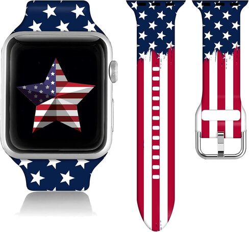 Compatible with Watch Bands for Women Men 38/40/41/42/44/45/46/49mm, Silicone Sport Replacement Wristband Strap for IWatch Series 11 10 9 Ultra 8 7 6 5 4 3 2 1 SE. in Saudi Arabia