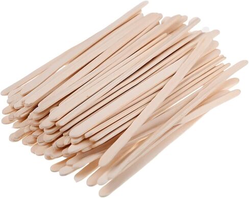 5.5 Inch Wooden Coffee Stir Sticks, 200 Count Premium Natural Birch Wood Stirrers for Coffee Bar Accessories, Disposable Beverage Stirrers for Hot/Cold Drinks, Eco-Friendly & Splinter-Free in Saudi Arabia