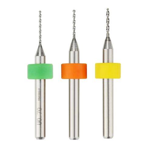 2.1-3mm Drill Bits Mini Bit Set Print Circuit Board Hard Alloy PCB Step 10Pcs(10pcs 2.7mm) in Saudi Arabia
